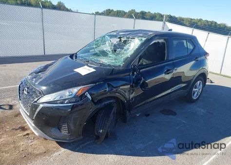 2023 Nissan Kicks S Xtronic Cvt from USA, damaged, VIN 3N1CP5BV4PL477870